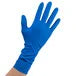 14 Mil Blue Latex Gloves — Heavy Duty Industrial — Full Case (500 Gloves, 10 Boxes of 50)