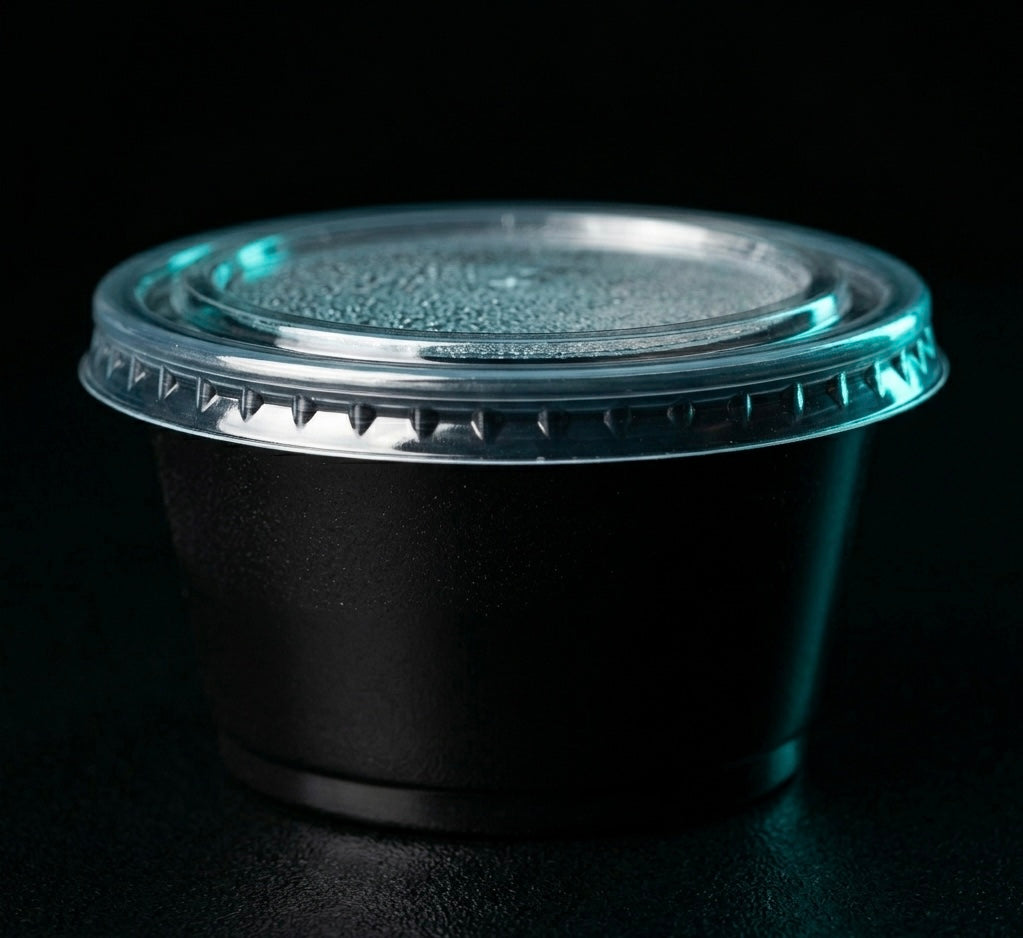 Sauce Cups & Lids — 2oz — Food Service Grade