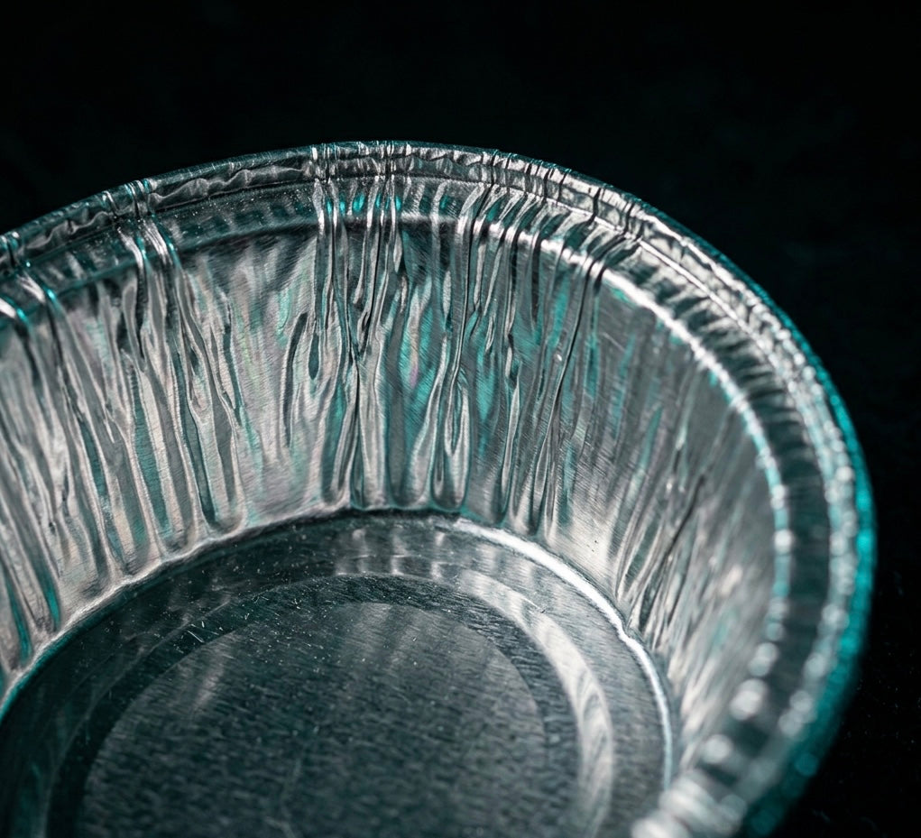 Round Aluminum Containers & Trays — Food Service Grade